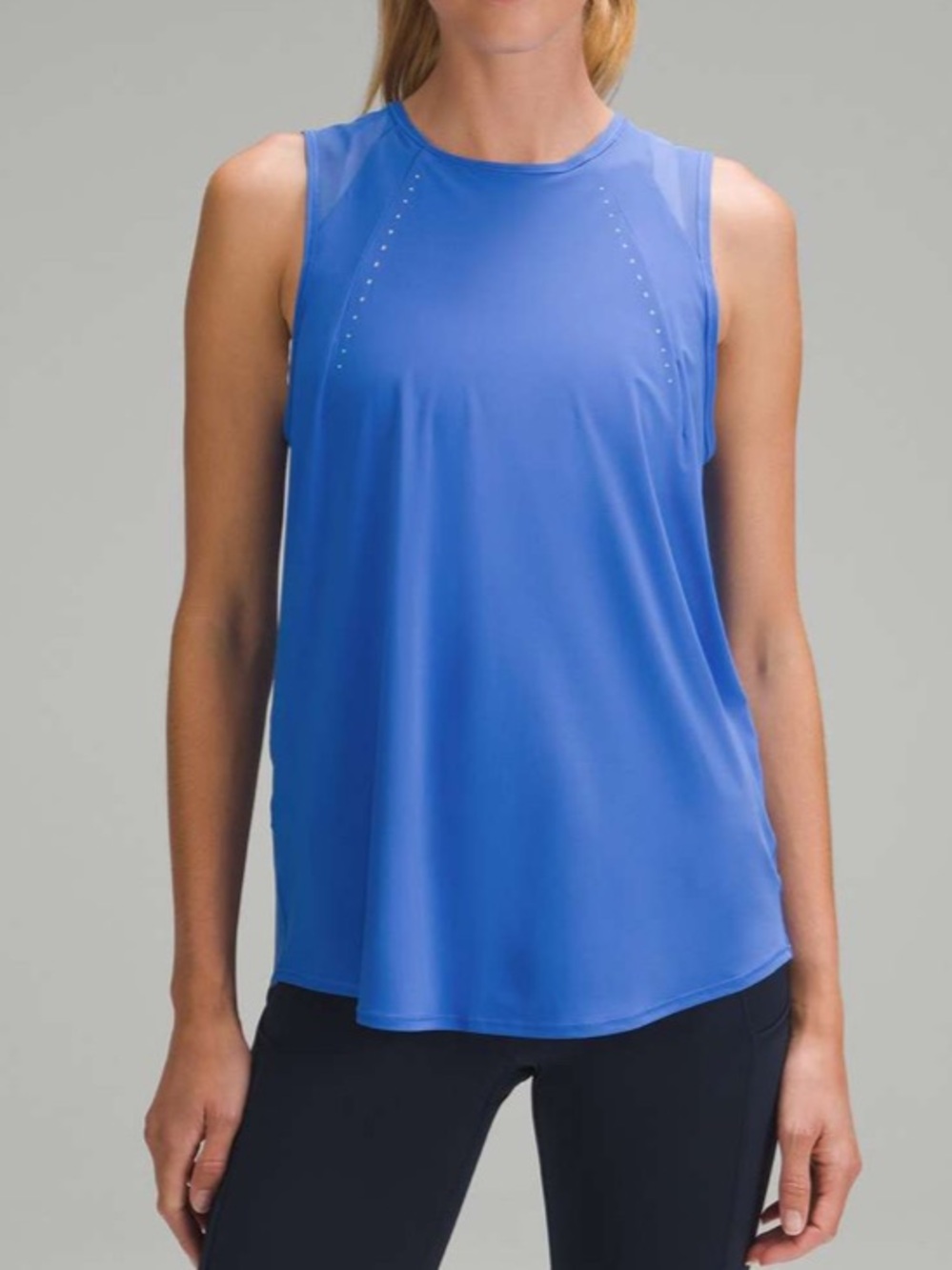 Lululemon Sculpt Tank Top Pipe Dream Blue Size 8